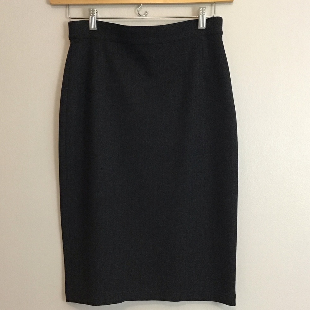 Max Mara Vintage Wool Pencil Skirt